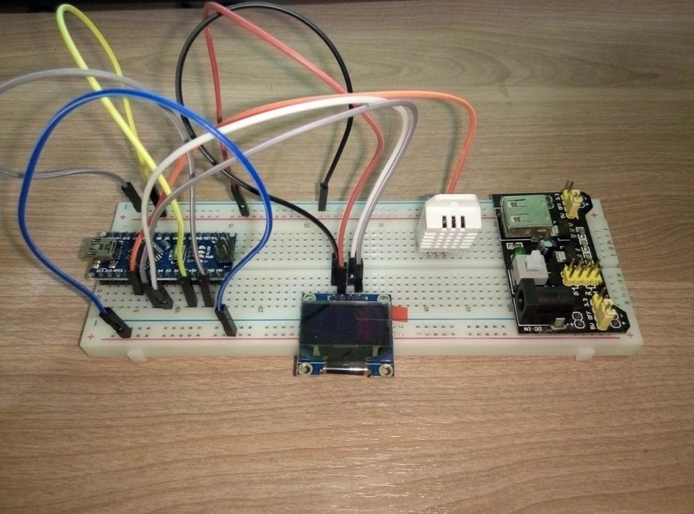 TENSTAR ROBOT DHT22 Digital Temperature and Humidity Sensor AM2302 Module+PCB with Cable 