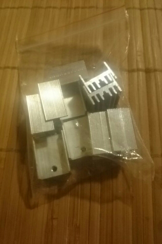 Free Shipping On sale brand new 10PCS Aluminum to220 heatsink 20*15*11mm High quality radiator silver color IC cooling