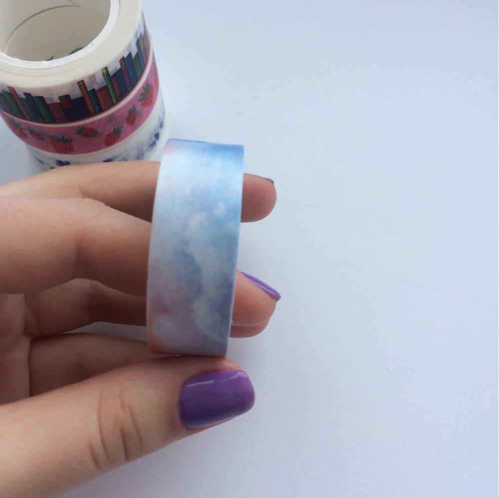 1.5cm*7M The Fantastic Dream Color Decorative Washi Tape DIY Scrapbooking Masking Craft Tape School Office Supply 