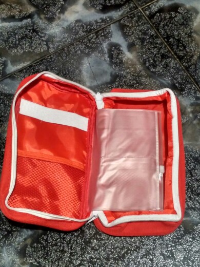 Portable Empty First Aid Bag Kit Pouch Home Office Medical Emergency Travel Rescue Case Bag Medical Package