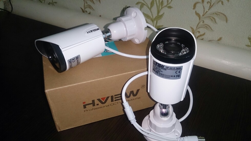 H.View CCTV Security Camera CMOS 720P Bullet Waterproof Outdoor 3.6mm IR Cut Night Vision CCTV Camera AHD Camera For AHD DVR