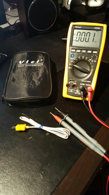 Vichy VC99 3 6/7 Auto range digital multimeter with bag Vici VC99+free shipping
