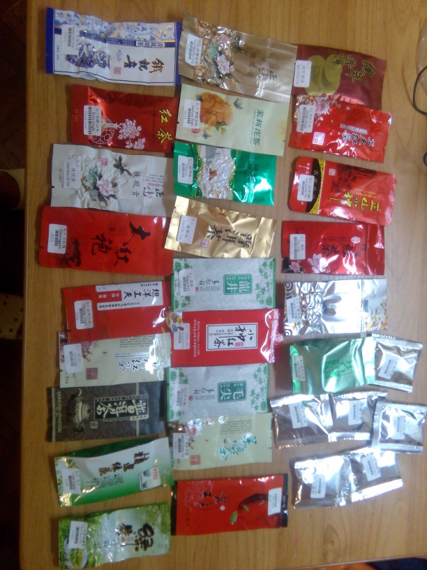 30 Different Flavor Chinese Tea,including Black/Green/Jasmine/Flower Tea,Puerh,Oolong,Tieguanyin,Dahongpao,M01,Free Shipping