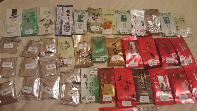 40 Different Flavors Famous Tea,includ Black/Green/White/Yellow/Jasmine Tea,Puerh,Oolong,Tieguanyin,Dahongpao,Fruit Flavor  Tea